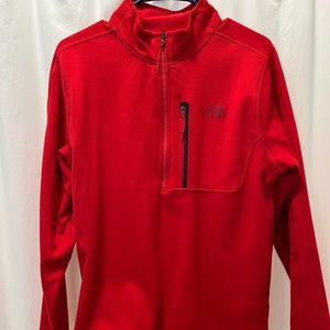 North face fleece sweatshirt